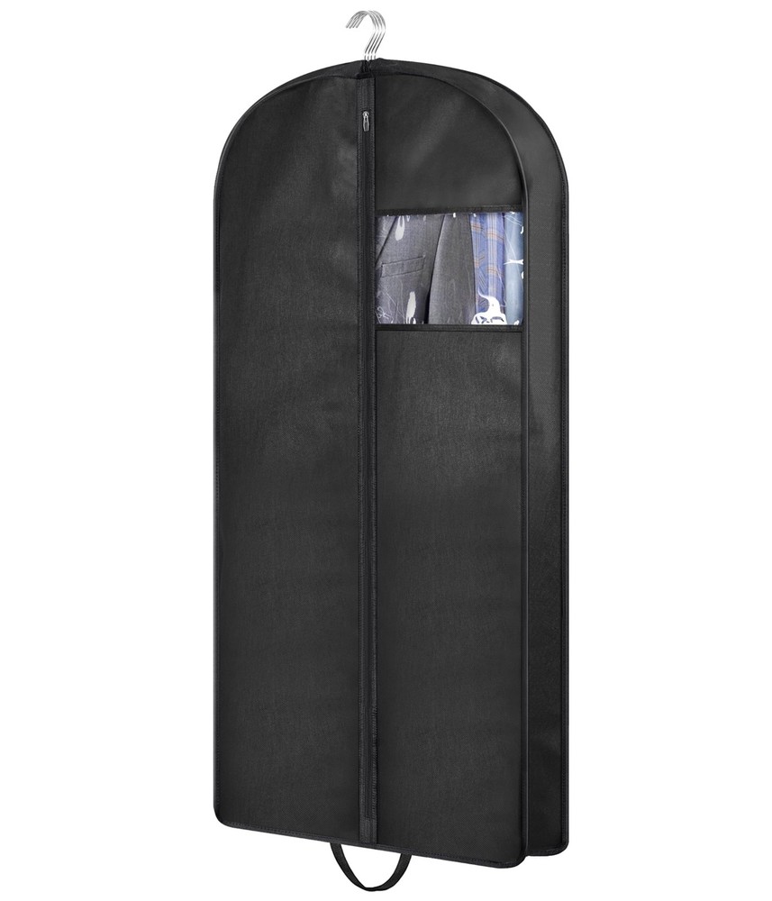 43″ Garment Bag for Travel, Gusseted Suit Bags for Men with Handle Garment Bags