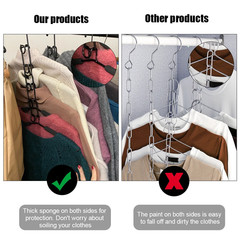 Clothes Drying Rack Mounted Hanger Indoor Space Saving Household One-Piece Cloth
