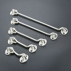 Stainless Steel Cabin Hook And Eye Latch Lock Shed Gate Door Window Catch Holder