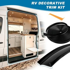 1″ x 100Ft RV Trim Molding Insert Rubber Vinyl Flexible Trim Insert for Camper