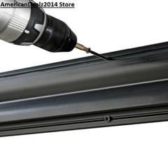 Kobalt 32-in Black Plastic Storage Rail Multipurpose Garage Wall Organizer Home