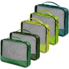 5 Pcs Packing Cubes for Suitcase Large Travel Cubes Carry on Luggage Organize…