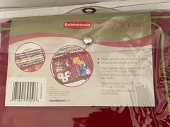 Rubbermaid Wrap N Craft 3K80 Fits 40″ Wrapping Paper Bows Bags Tool Organizer