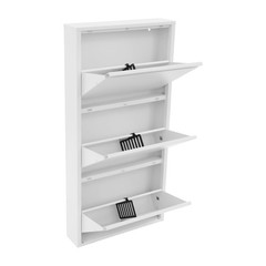 Contemporary Slim Shoe Drawers Shoe Cabinet For Entryway Entrance Hallway Foyer