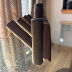 Umbra Wooden Picket Coat Jacket Wall Hanging Rail