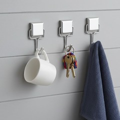 10PCS Strong Neodymium Magnetic Hooks Heavy Duty for Kitchen Garage Refrigerator