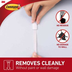 2 Packs 3M Command 2 Medium Utility Hooks & 4 Adhesive Strips Per Pack Max 3 lb