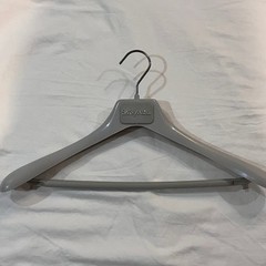 Vintage Saks Jandel 16.5″ Hanger One Piece Gray Plastic