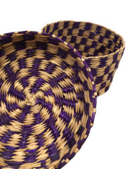 100%Pumpkin Bamboo Basket With Hand Made Woven Bamboo Storage Box Kurani Ceylon
