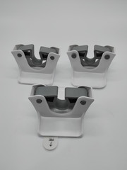 Command Broom & Mop Grippers, Damage-Free Wall Mount Organizer, 3-Pack, No-Tools
