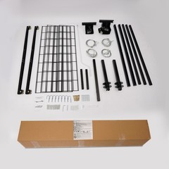 Metal Lifting Overhead Garage Lifting Storage Rack Ceiling Mount Heavy-Duty Rack