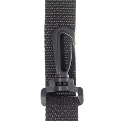 Black Plastic Swivel Snap Hook by Paracord Planet – For 1 Inch Webbing & Straps