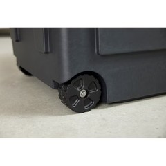 Commander X-large 75 -Gallons ( 300 -Quarts ) Black and Yellow Heavy Duty Rolli