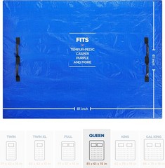 Mattress Bags For Moving With 8 Handles – Queen Mattress Moving Bag – Tear-Pr…