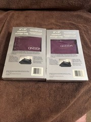 4 Oneida Silver Storage Zip Bags Tarnish Proof Silver Keeper 3 Sizes READ