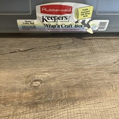 rubbermaid keepers wrap n craft Box 33”x16.5”x6”