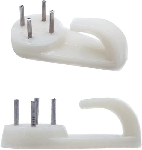Concrete Wall Hooks，25pcs Invisible Nail Hangers, No Damage Picture Hanger ， …