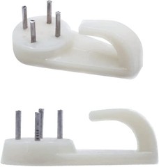 Concrete Wall Hooks，25pcs Invisible Nail Hangers, No Damage Picture Hanger ， …
