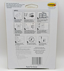 3M Command Large Picture Hanging Strips 24 Pairs 48 Strips Holds Up to 16 lb