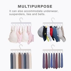 2Pcs Hat Hangers for Closet, Hat Organizer for Baseball Caps, Hat Racks with