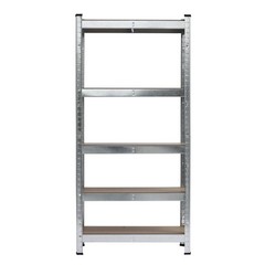 5 Tier Shelving Unit Adjustable Garage Storage Utility Rack Shelves