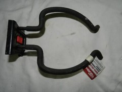 Hyper Tough Quick Release Grass Trimmer Hanger Snap Rail Hook Wallmount Home