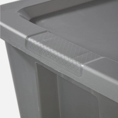Extra Large Storage Bin, 30 Gallon Plastic Storage Container with Snap-On Lid,