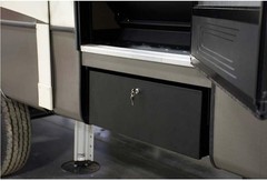 Pre-Assembled Black Storage Box – Elegant Solution for Outdoor Gear Storage