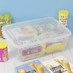 Clear 16 Quart Storage Bins with Lids – 2 Pack Plastic Latch Containers