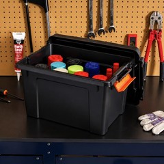5 gal. Heavy-Duty Stackable Storage Tote