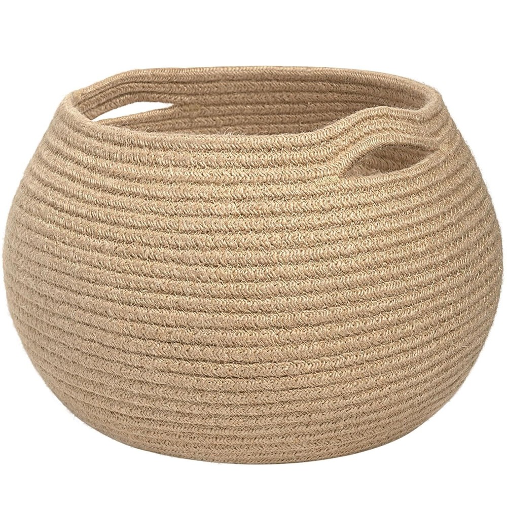 Storage Basket, Wicker Basket for Living Room, Woven Basket for Toys Towel, B…