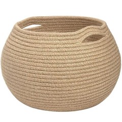 Storage Basket, Wicker Basket for Living Room, Woven Basket for Toys Towel, B…