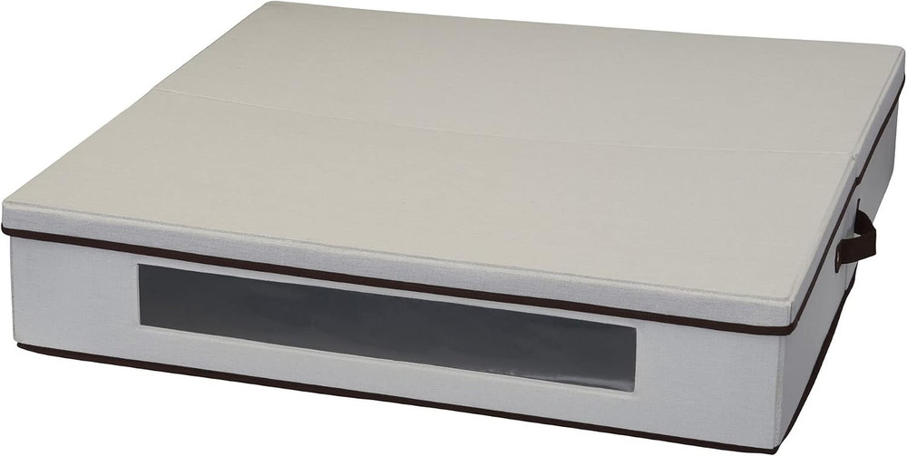 30-Inch Natural Wreath Storage Box with Lid – Durable & Stylish Solution