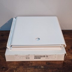 IKEA KUGGIS Storage Box w/ Lid – White – 32x32x32 cm (12½”) – NIB