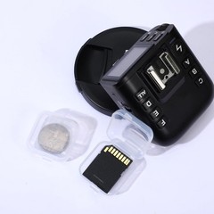 6 PCS Mini Clear Plastic Jewelry Box, Earplug 1.34 × × 0.7 inches,