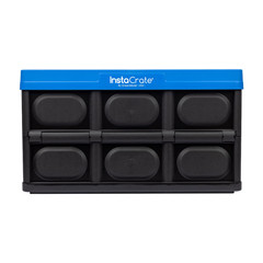 3 Pack Greenmade Instacrate Collapsible Plastic Storage Bin Basket 12 Gallon New