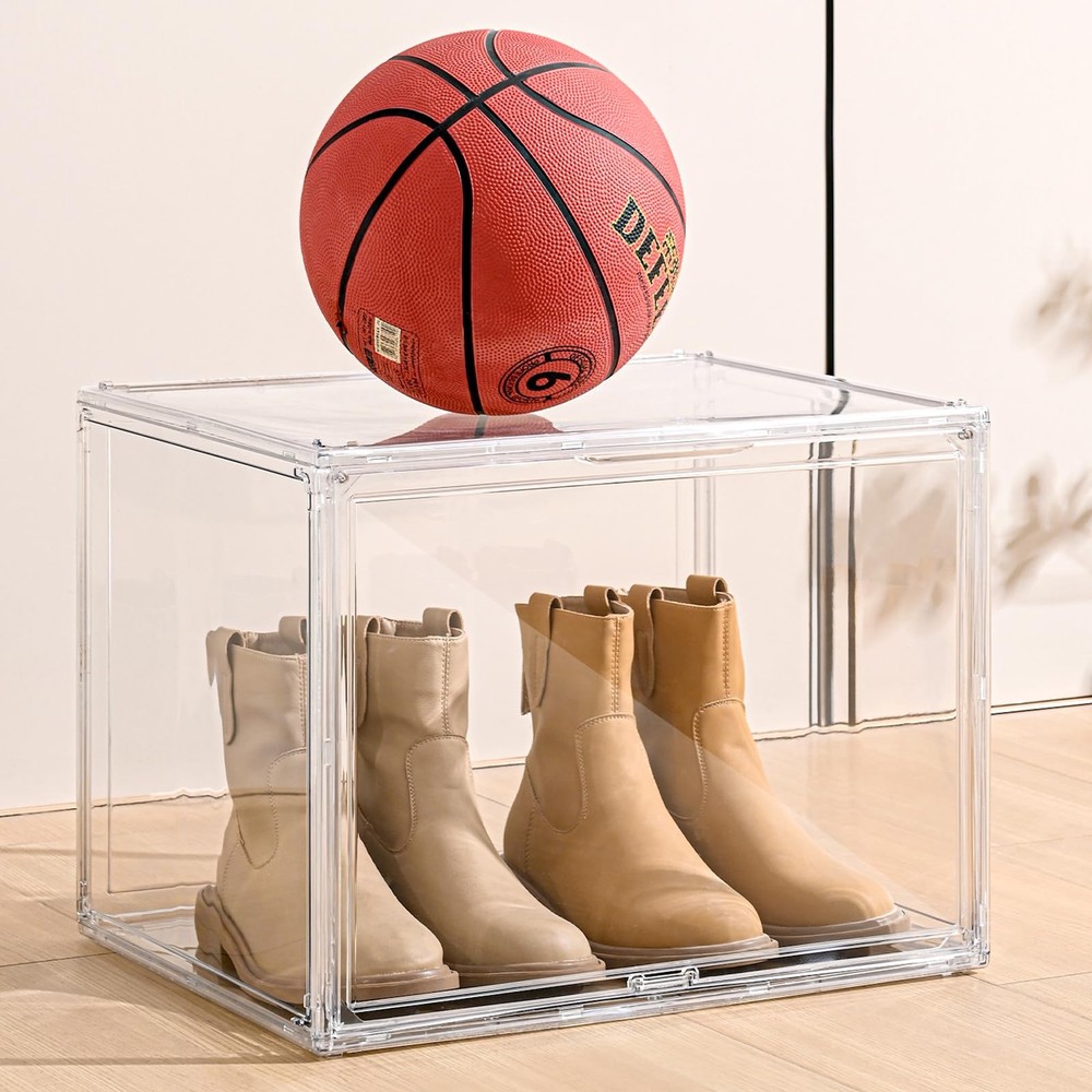 VGLXTRNT XXX-Large Clear Display Case 17.7″ x 13″ x 13″ Extra Large Display O…