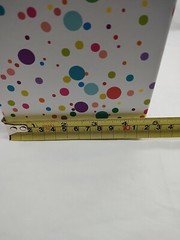 C.R. Gibson Polka Dot Storage Container Box 9 1/2″ X 4 1/2″ X 7″