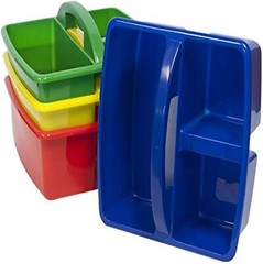 Jack Richeson Neatness Totes Set of 4: 8-1/2 x 9-1/4 x 5