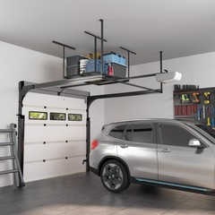 FLEXIMOUNTS 3×4 Overhead Garage Storage Rack Adjustable Organization System
