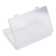 1x Plastic Storage Container Boxes Box Hinged Lid DIY Arts Crafts Markers Pens