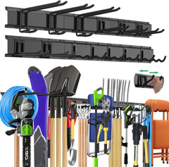 Heavy Duty 96″ Garage Tool Organizer – 1020 Lbs Wall Storage Rack