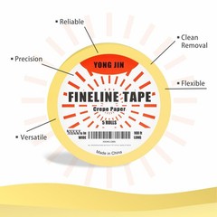 Multi-Size Pinstripe Tape, Fine Line Masking Tape Set for Automotive, DIY, Pa…