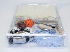 Heavy Duty Vinyl Zippered Closet Storage Bags (Clear) 15″ x 18″ x 4″ 4-Pack