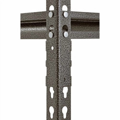 5-Shelf Steel Shelving, Silver-Vein, 12″ D X 30″ W X 60″ H