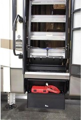 Pre-Assembled Black Storage Box – Elegant Solution for Outdoor Gear Storage