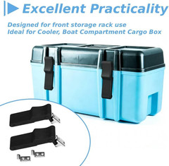 Flexible Rubber Draw Latch, 2PCS Flexible Soft Black Front Storage Rack