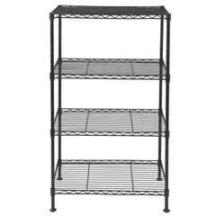 4-Tier Industrial Welded Wire Shelving, free ship, USA Warehouse, in stock
