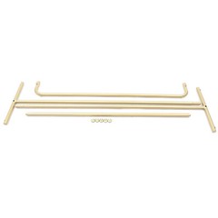 47.2*59in Clothes Rack Golden Garment Display Stand Clothing Storage Rack