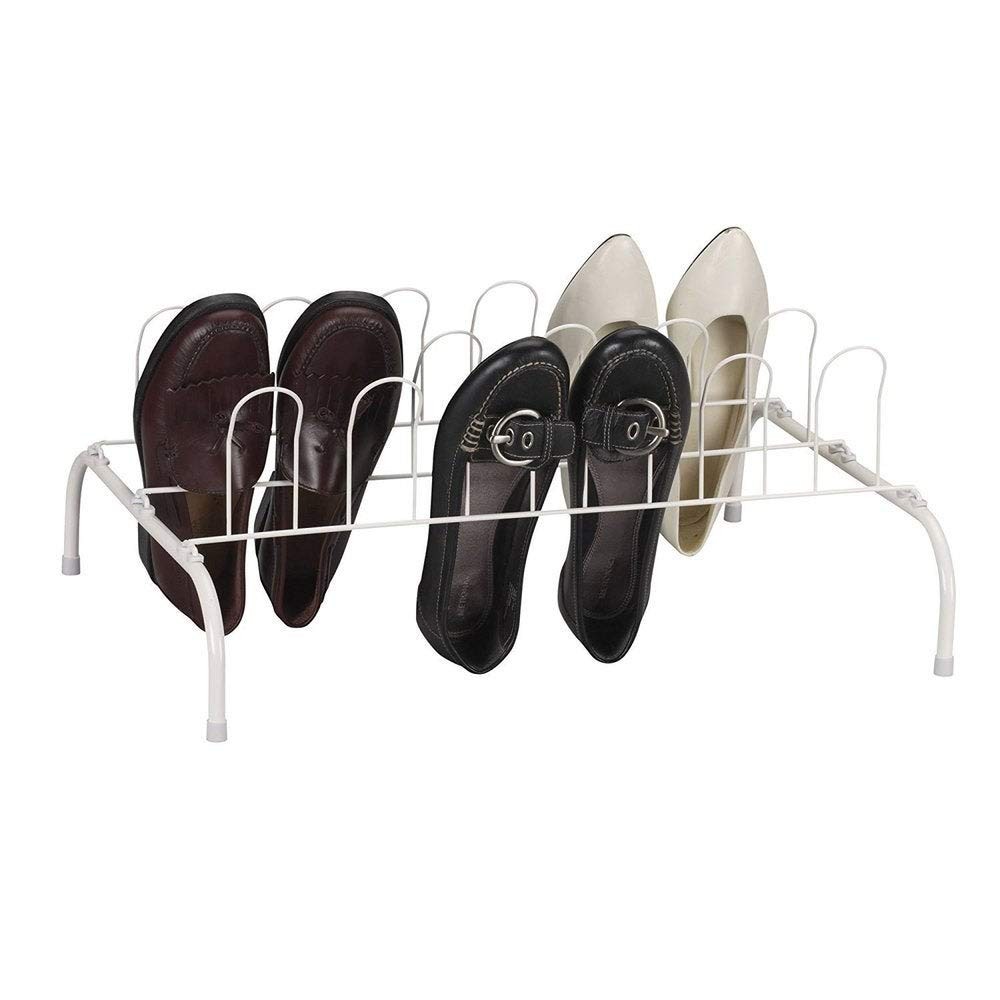 Household Essentials 9-Pair 22 inches W x 16 D x 9.25 H, White